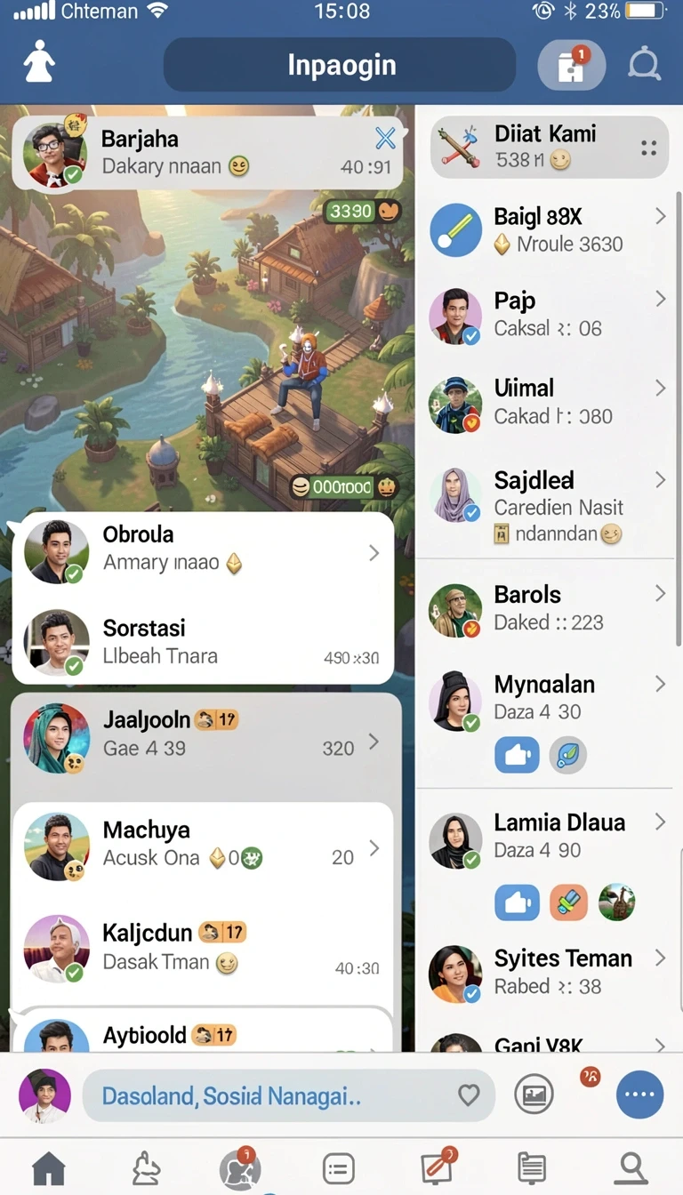 Tampilan utama aplikasi Review Aplikasi 69live Versi Terbaru yang intuitif dan efisien.