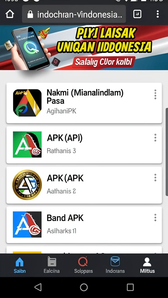 Tampilan utama aplikasi Review Aplikasi gus77 yang intuitif dan efisien.