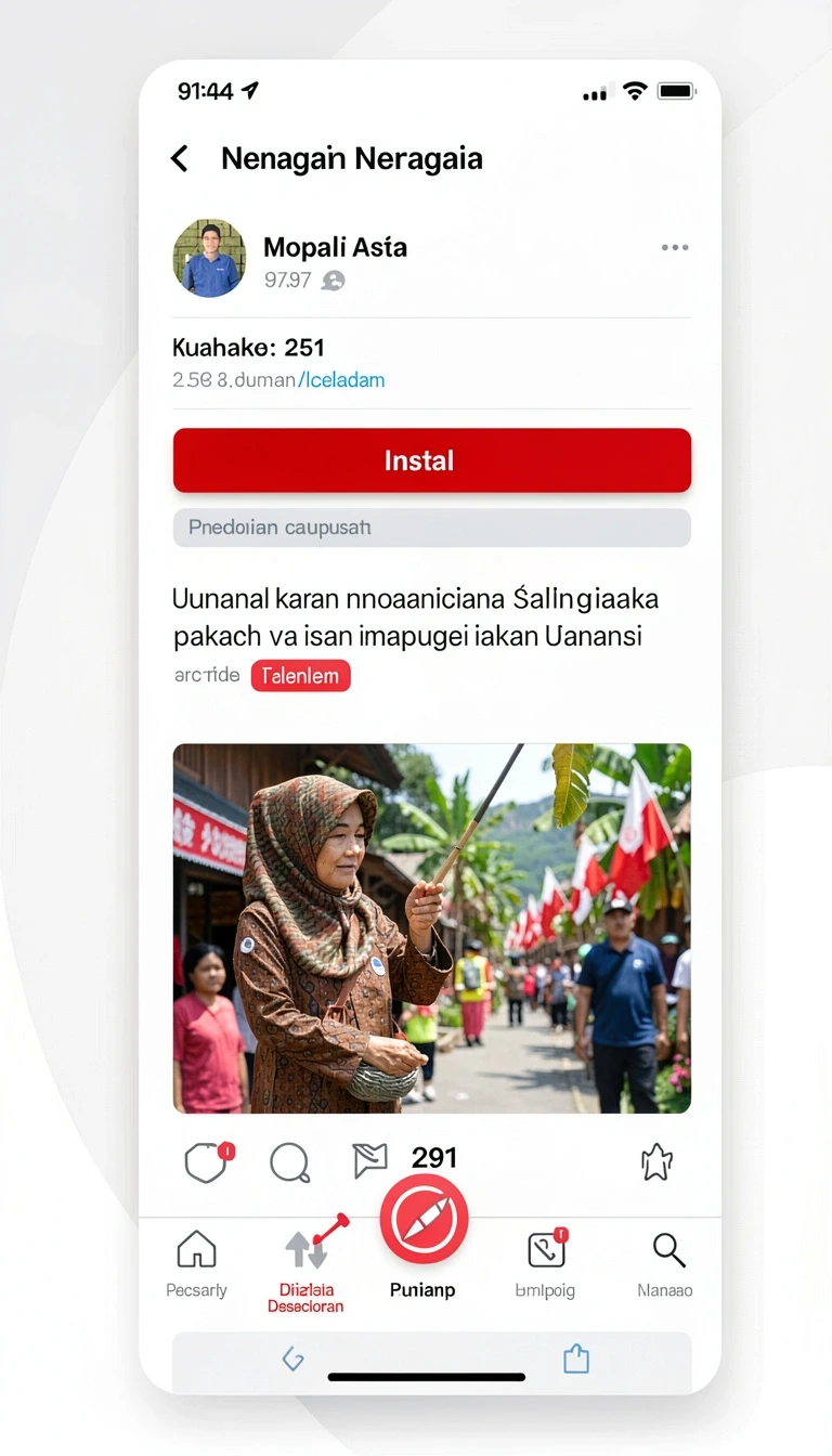 Tampilan utama aplikasi Review Aplikasi nadimtogel yang intuitif dan efisien.