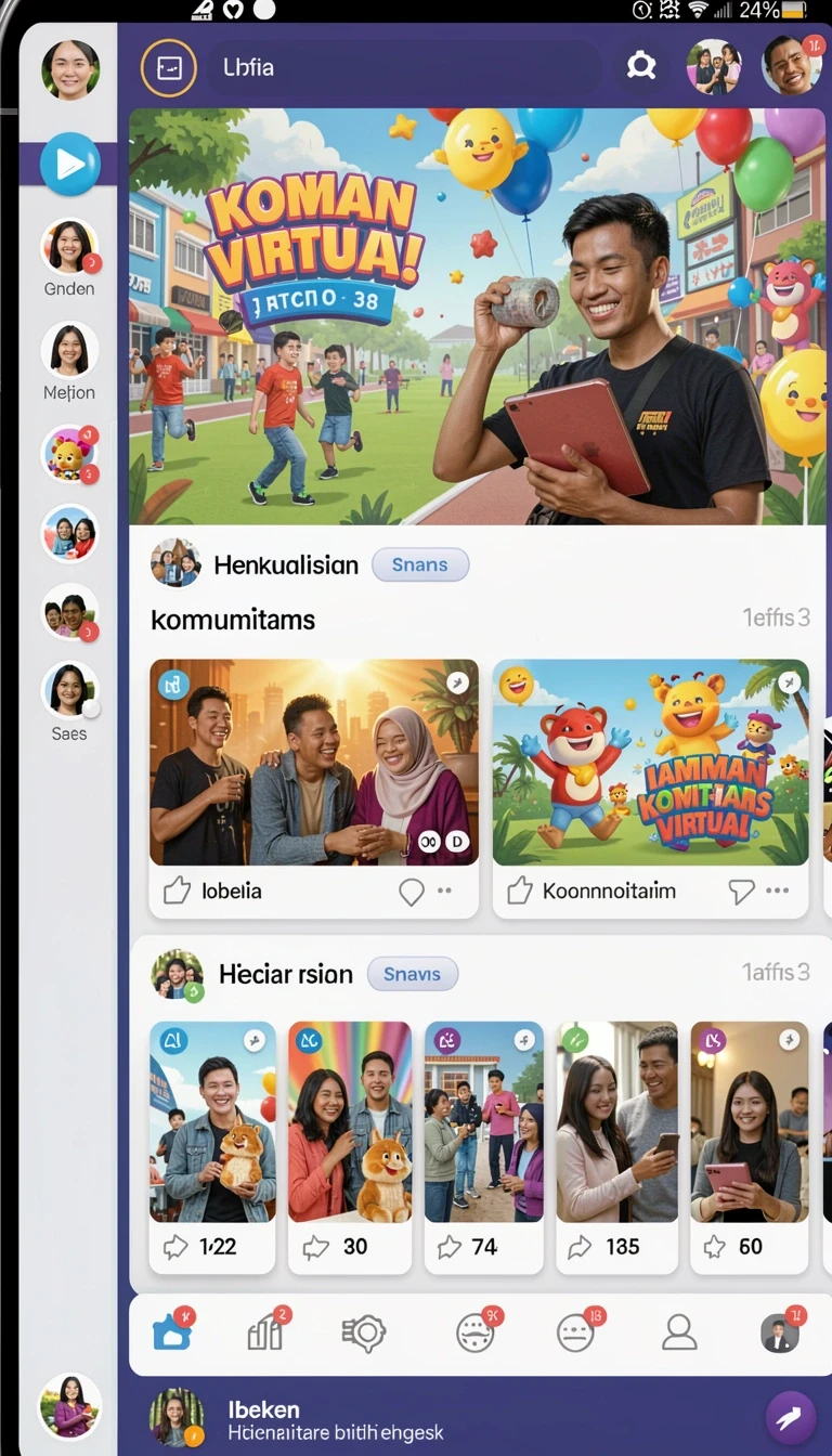 Tampilan utama aplikasi Review Aplikasi 987up yang intuitif dan efisien.