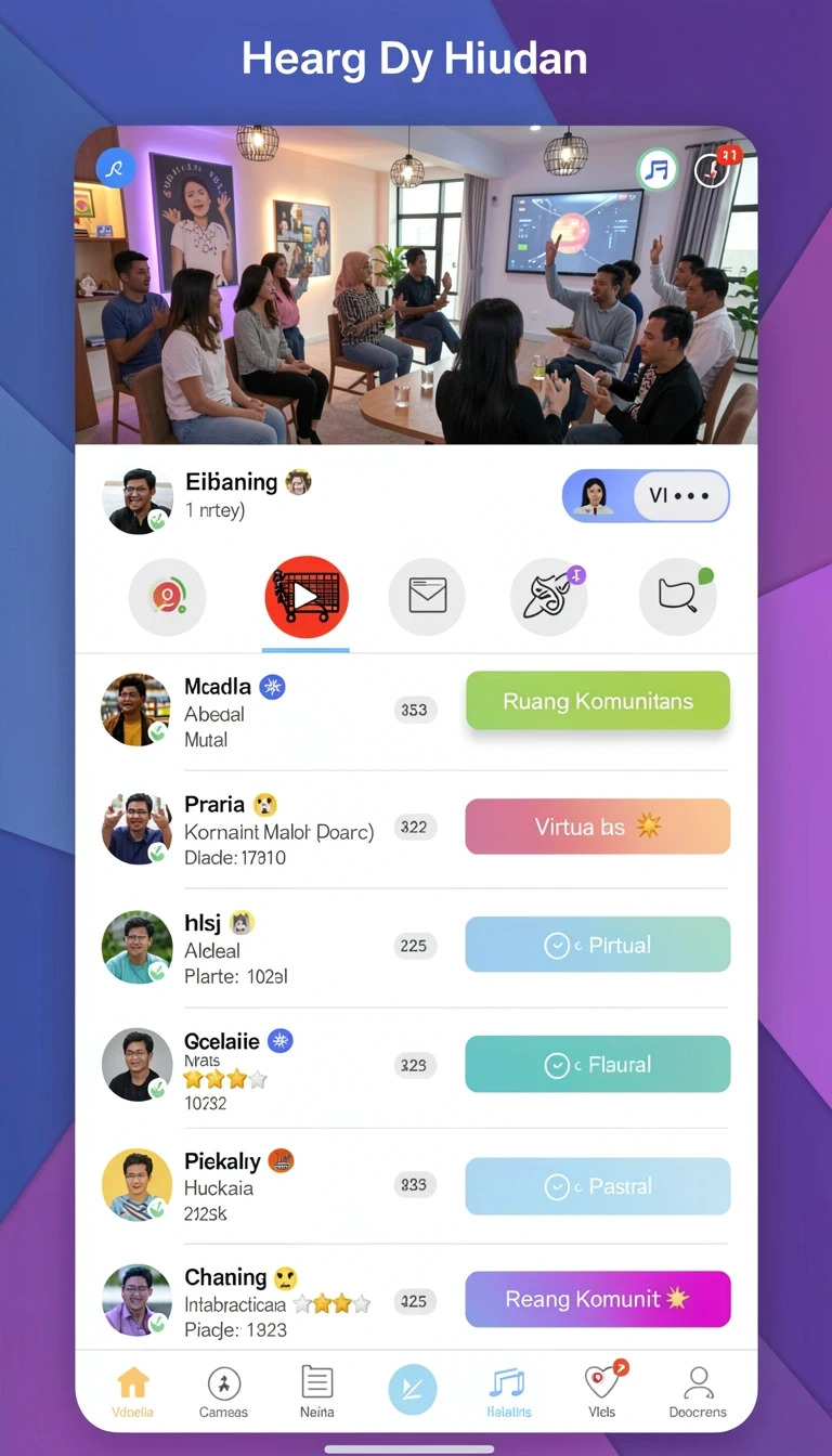 Tampilan utama aplikasi Review Aplikasi idrok yang intuitif dan efisien.