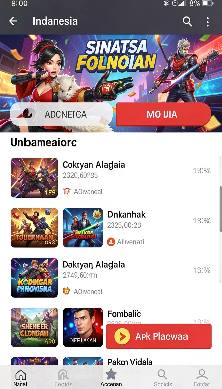 Tampilan utama aplikasi Review Aplikasi gogo77 yang intuitif dan efisien.