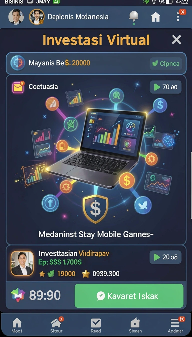 Tampilan utama aplikasi Review Aplikasi pisangbet yang intuitif dan efisien.